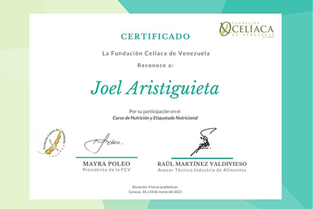 Curso de Nutrición y Etiquetado Nutricional
