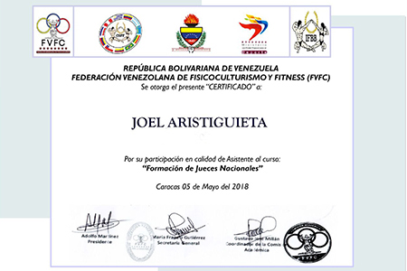 Formacion de Jueces Nacionales