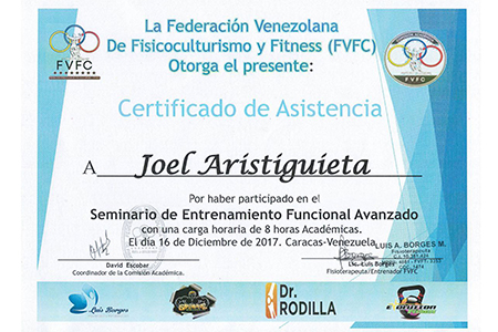 Entrenamiento Funcional Avanzado