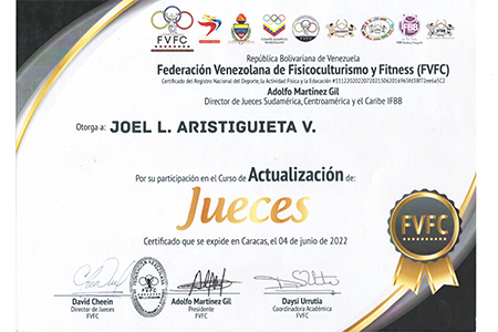 Curso de actualización de jueces