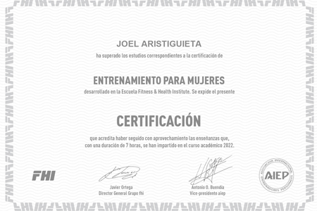 Entrenamiento para Mujeres