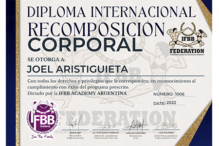 RECOMPOSICIÓN CORPORAL INTERNACIONAL