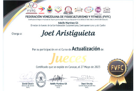 Actualización de Jueces