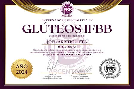 Glúteos IFBB