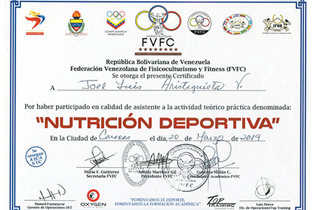 Nutrición deportiva